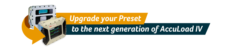 Upgrade your Preset tothe next generation of Accuload IV