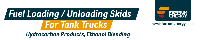 Fuel Loading / Unloading Skids For Tank Trucks